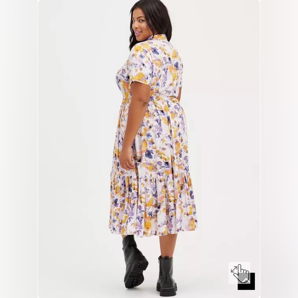 Torrid Midi Dress - Picture 3 of 11